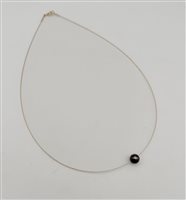 Collar Artigianale Mujer in Oro amarillo Perla COOR-294-253